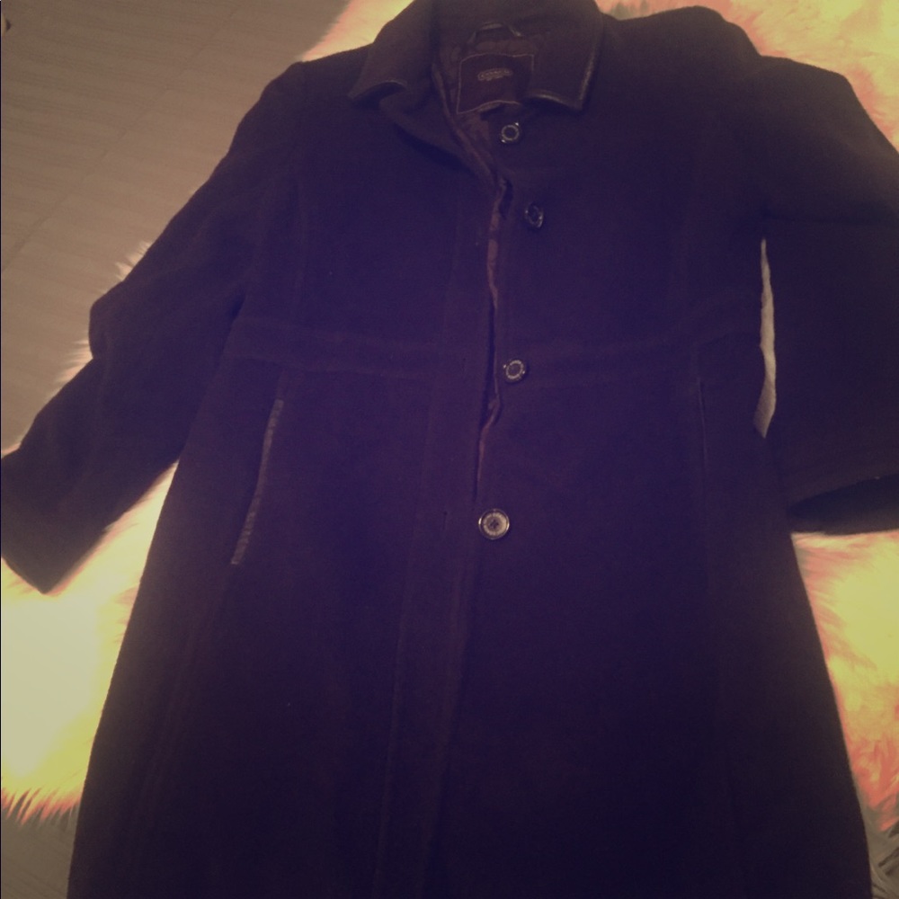Brown coach coat